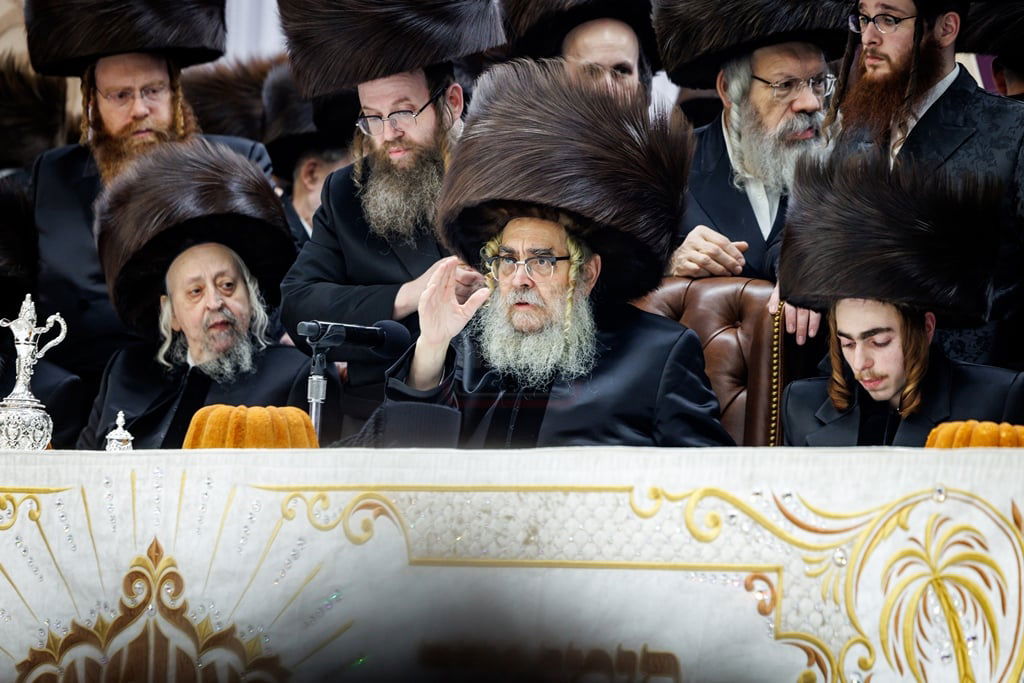 שמחת נישואי נינתו הראשונה של האדמו"ר מסאטמר