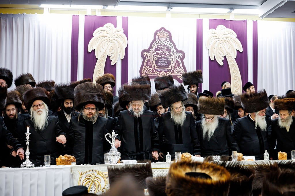 שמחת נישואי נינתו הראשונה של האדמו"ר מסאטמר