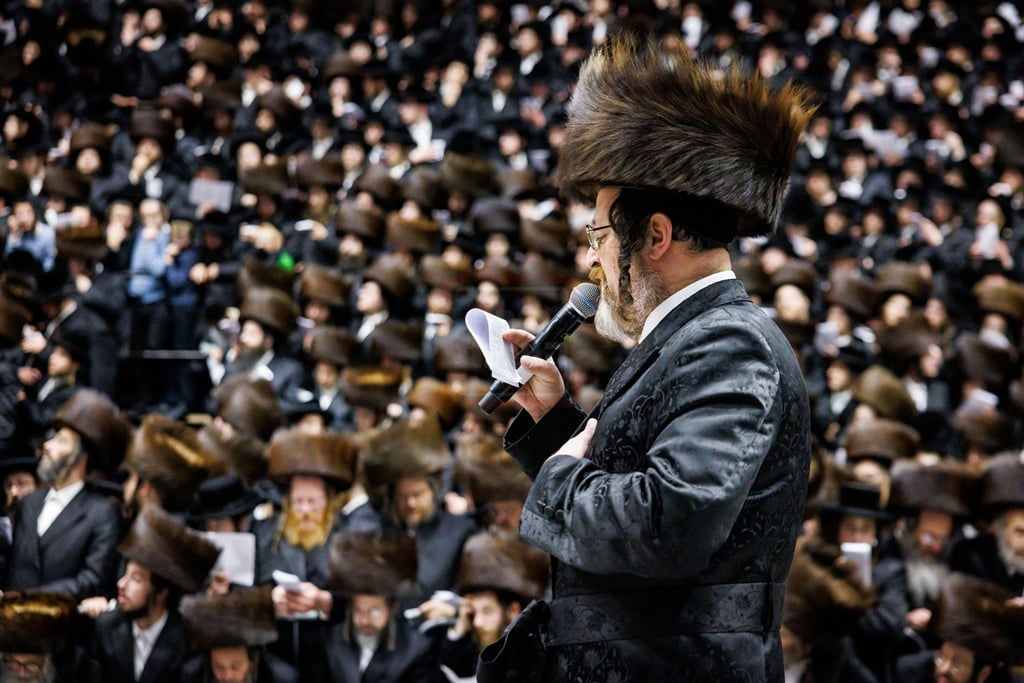 שמחת נישואי נינתו הראשונה של האדמו"ר מסאטמר