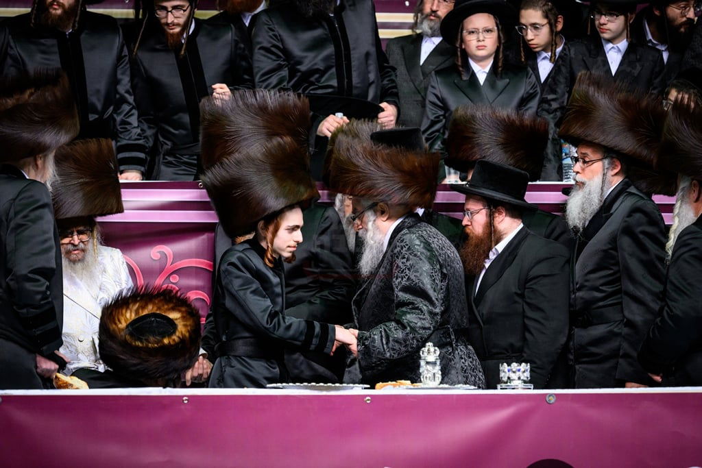 שמחת נישואי נינתו הראשונה של האדמו"ר מסאטמר