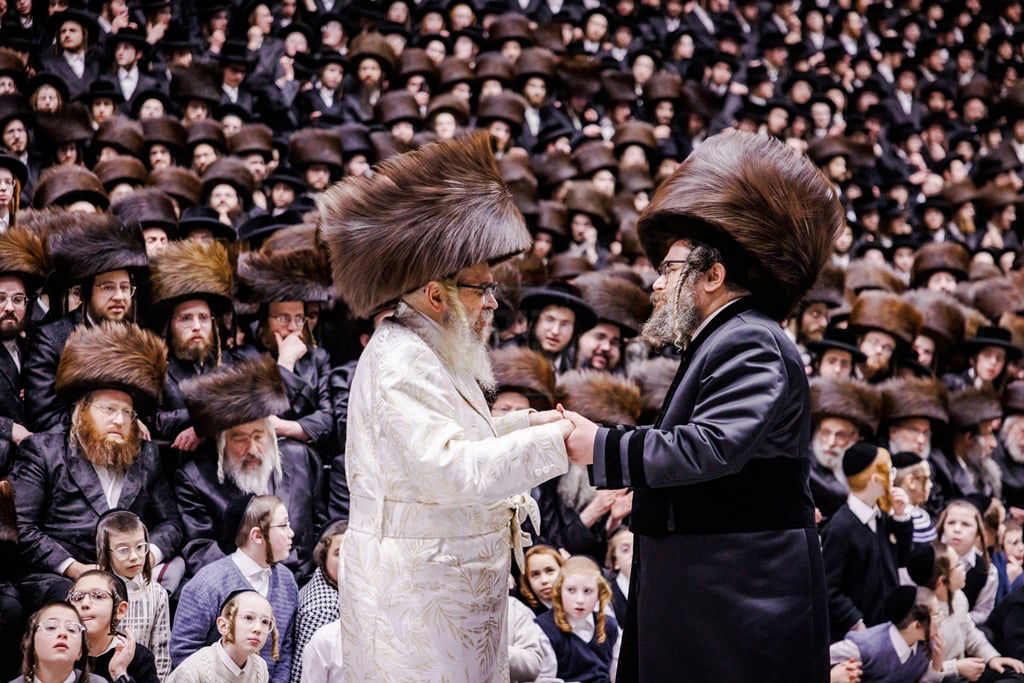 שמחת נישואי נינתו הראשונה של האדמו"ר מסאטמר