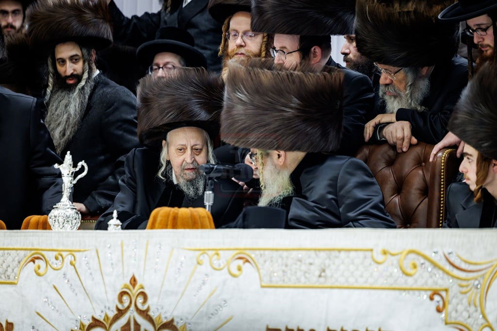 שמחת נישואי נינתו הראשונה של האדמו"ר מסאטמר