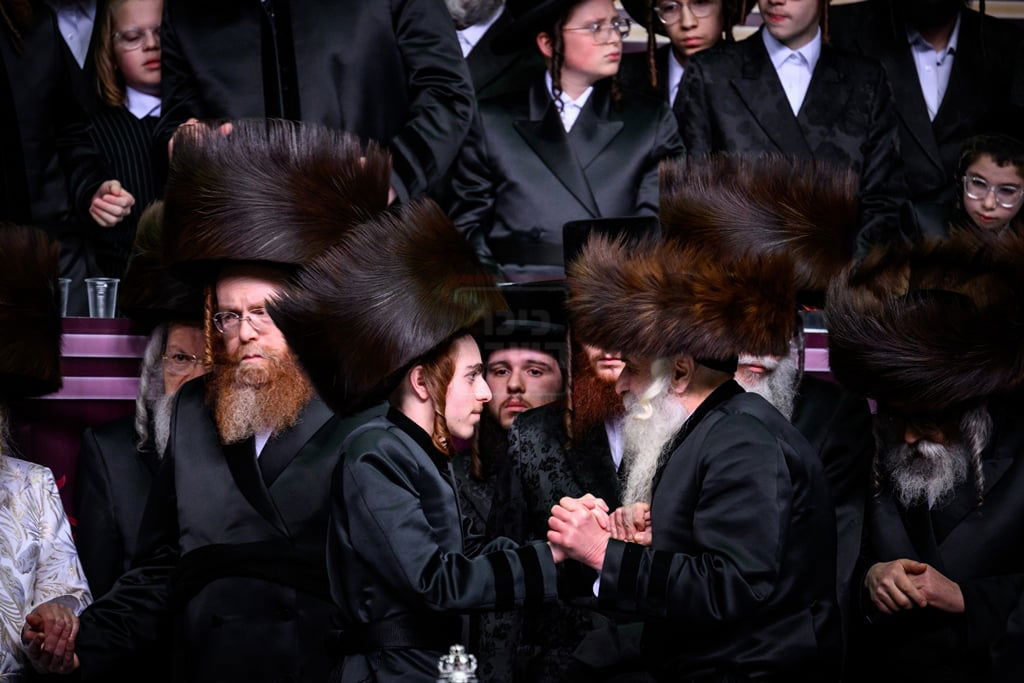 שמחת נישואי נינתו הראשונה של האדמו"ר מסאטמר