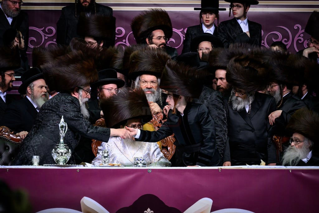 שמחת נישואי נינתו הראשונה של האדמו"ר מסאטמר