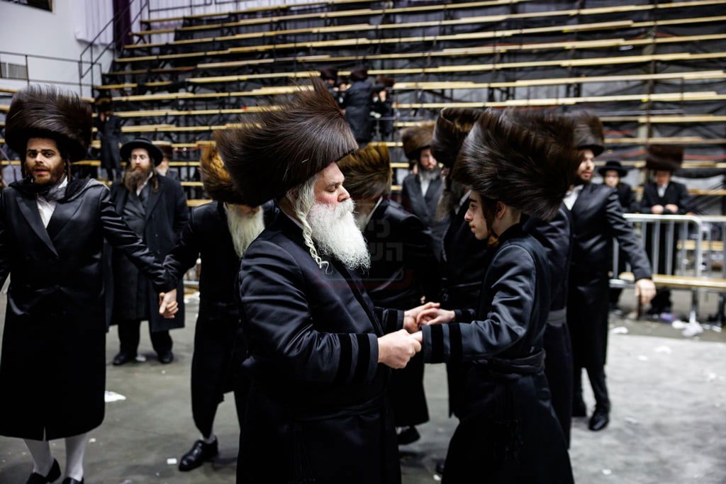 שמחת נישואי נינתו הראשונה של האדמו"ר מסאטמר