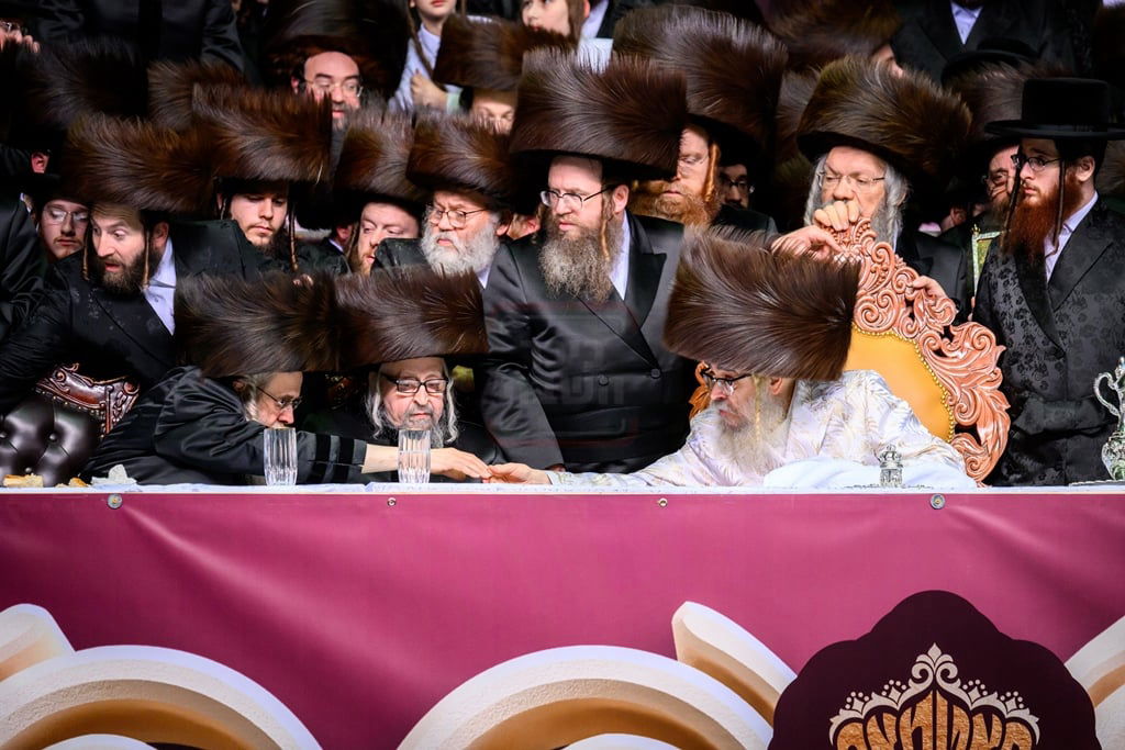 שמחת נישואי נינתו הראשונה של האדמו"ר מסאטמר