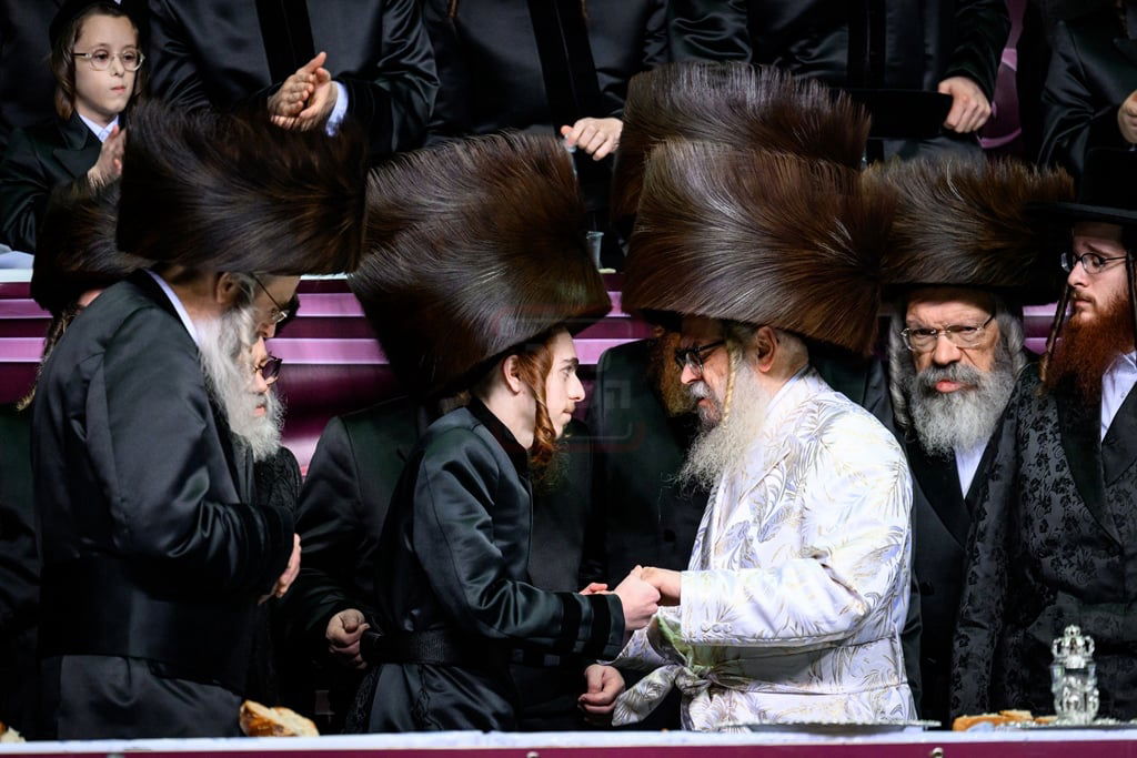 שמחת נישואי נינתו הראשונה של האדמו"ר מסאטמר