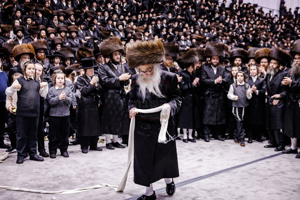 שמחת נישואי נינתו הראשונה של האדמו"ר מסאטמר