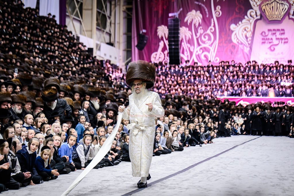 שמחת נישואי נינתו הראשונה של האדמו"ר מסאטמר