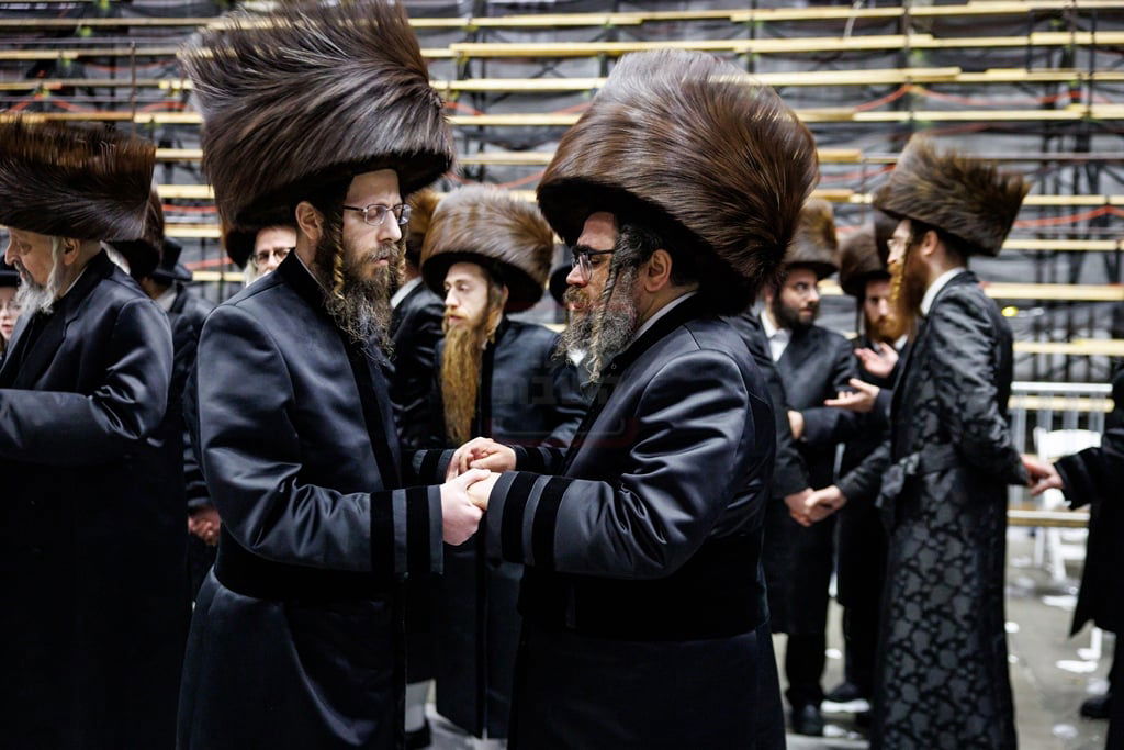 שמחת נישואי נינתו הראשונה של האדמו"ר מסאטמר