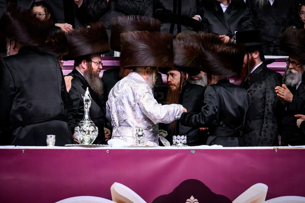 שמחת נישואי נינתו הראשונה של האדמו"ר מסאטמר