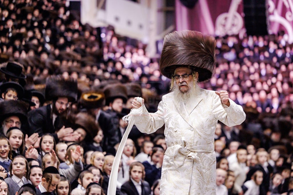 שמחת נישואי נינתו הראשונה של האדמו"ר מסאטמר