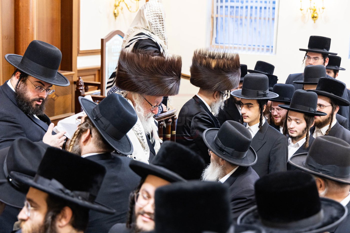 שמחת הוואכט נאכט והברית בחצרות מונקאטש - וויען 