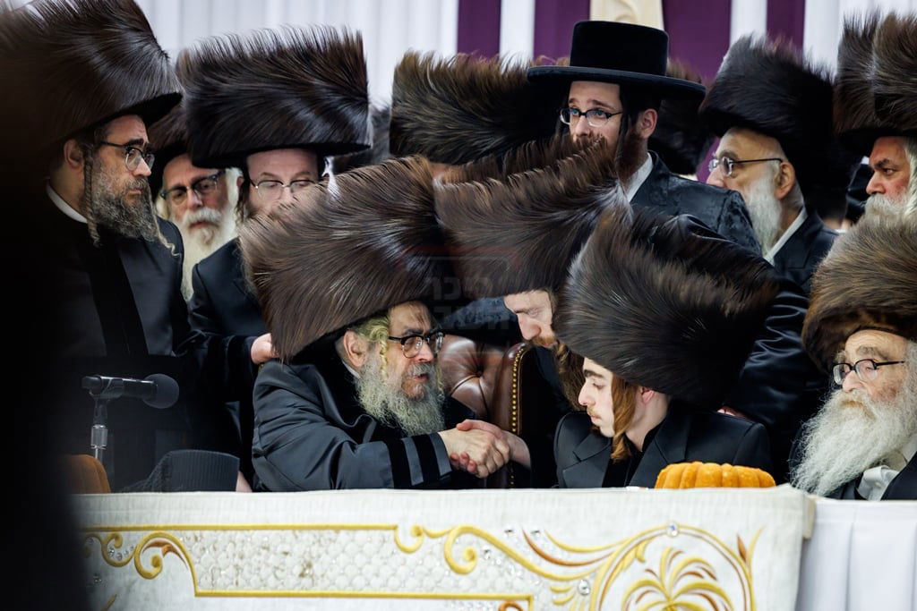 שמחת נישואי נינתו הראשונה של האדמו"ר מסאטמר