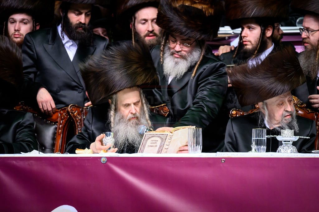 שמחת נישואי נינתו הראשונה של האדמו"ר מסאטמר