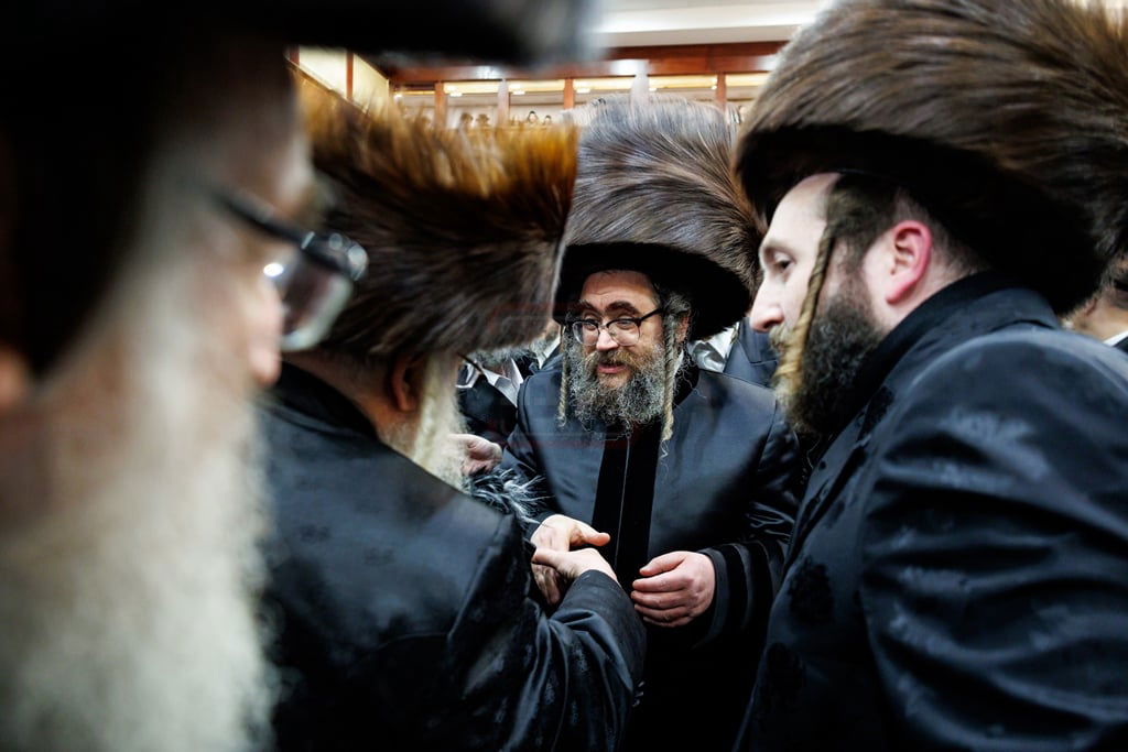 שמחת נישואי נינתו הראשונה של האדמו"ר מסאטמר