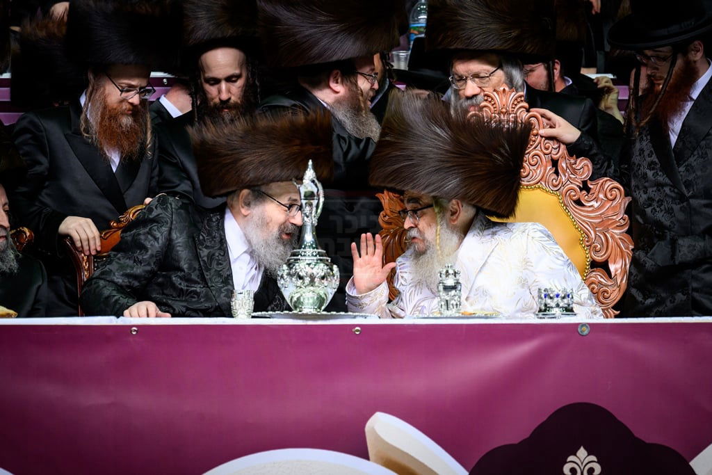 שמחת נישואי נינתו הראשונה של האדמו"ר מסאטמר