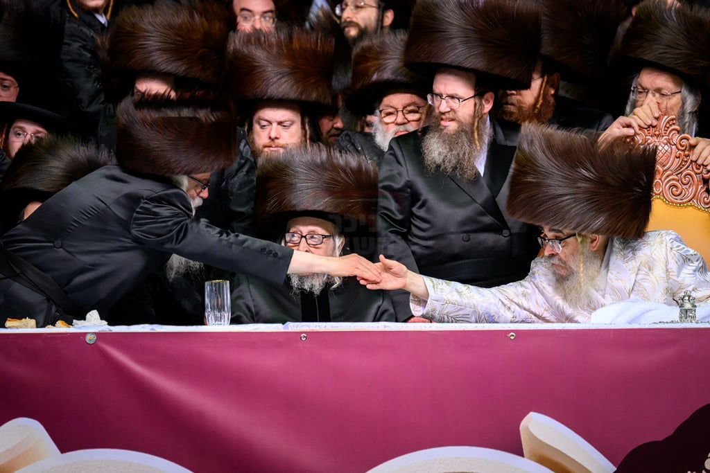 שמחת נישואי נינתו הראשונה של האדמו"ר מסאטמר