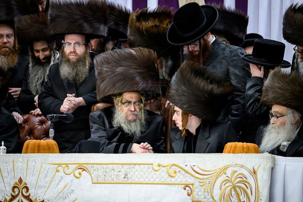 שמחת נישואי נינתו הראשונה של האדמו"ר מסאטמר