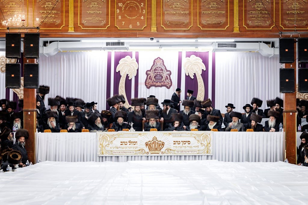 שמחת נישואי נינתו הראשונה של האדמו"ר מסאטמר