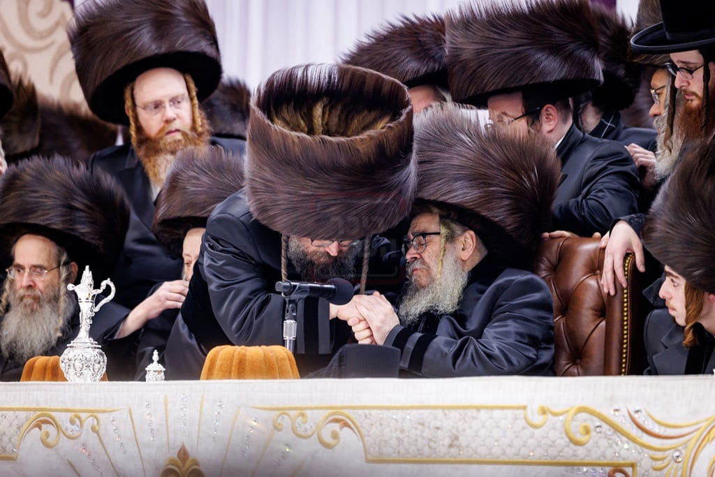 שמחת נישואי נינתו הראשונה של האדמו"ר מסאטמר