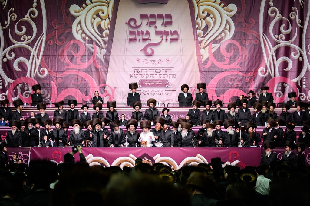 שמחת נישואי נינתו הראשונה של האדמו"ר מסאטמר