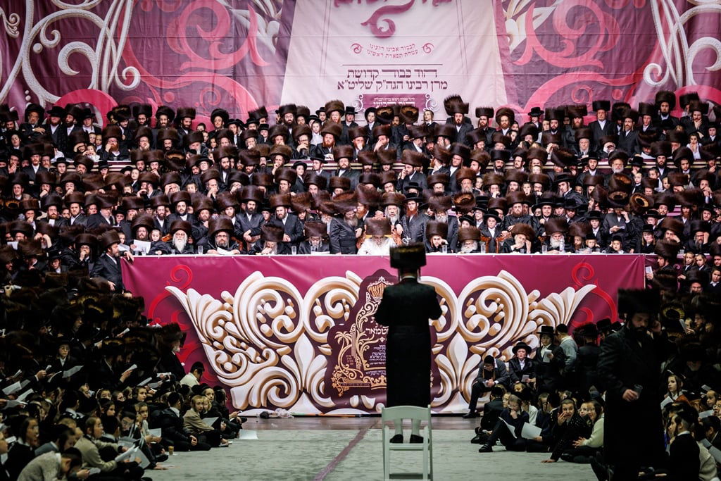 שמחת נישואי נינתו הראשונה של האדמו"ר מסאטמר