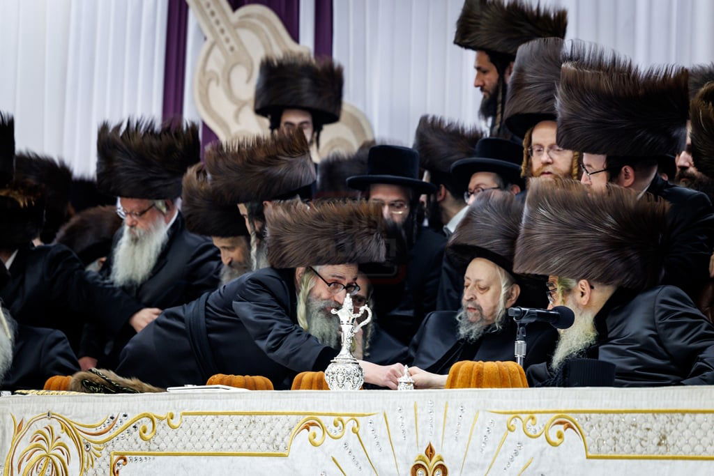 שמחת נישואי נינתו הראשונה של האדמו"ר מסאטמר