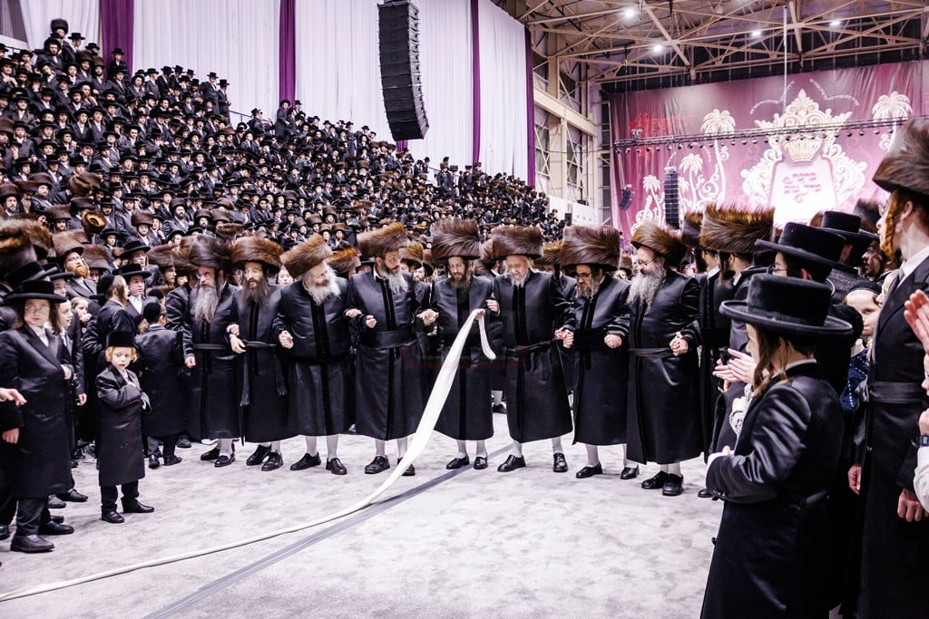 שמחת נישואי נינתו הראשונה של האדמו"ר מסאטמר