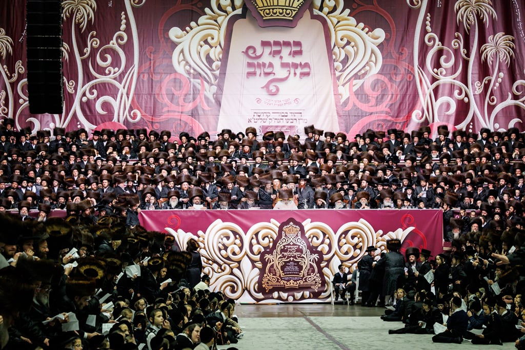 שמחת נישואי נינתו הראשונה של האדמו"ר מסאטמר