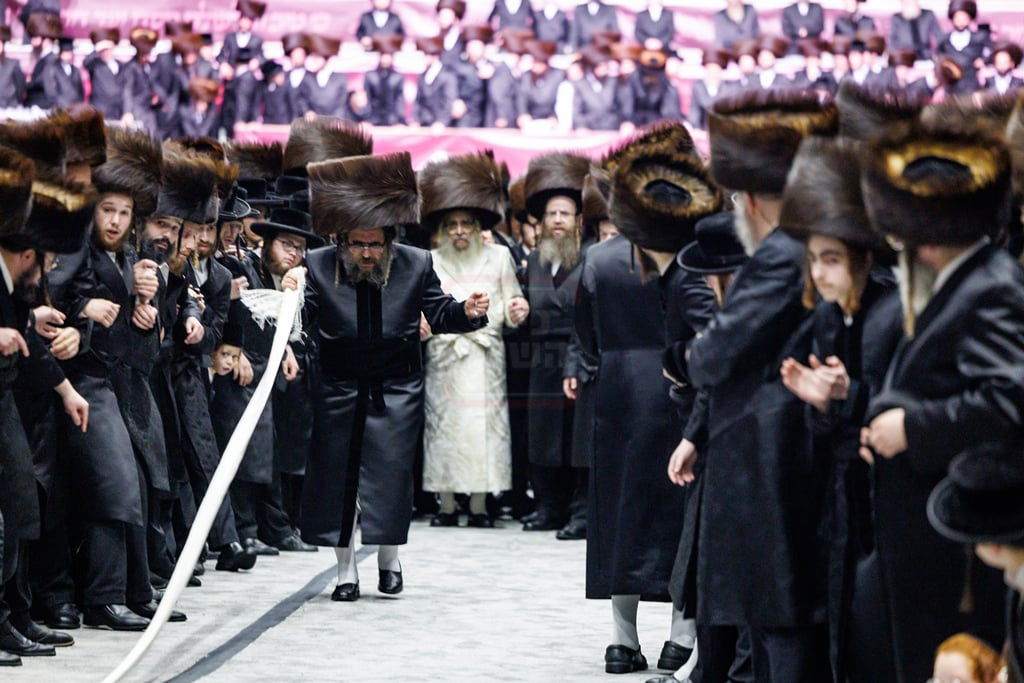 שמחת נישואי נינתו הראשונה של האדמו"ר מסאטמר