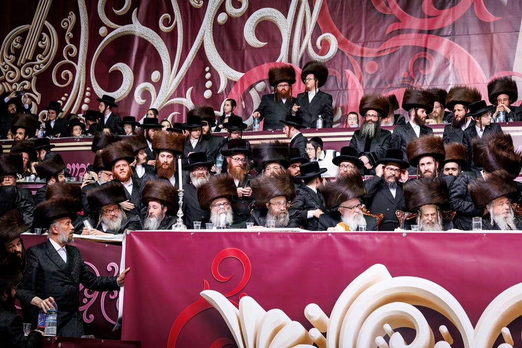 שמחת נישואי נינתו הראשונה של האדמו"ר מסאטמר