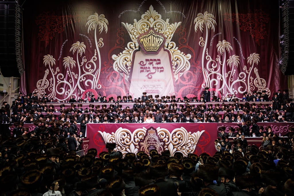 שמחת נישואי נינתו הראשונה של האדמו"ר מסאטמר