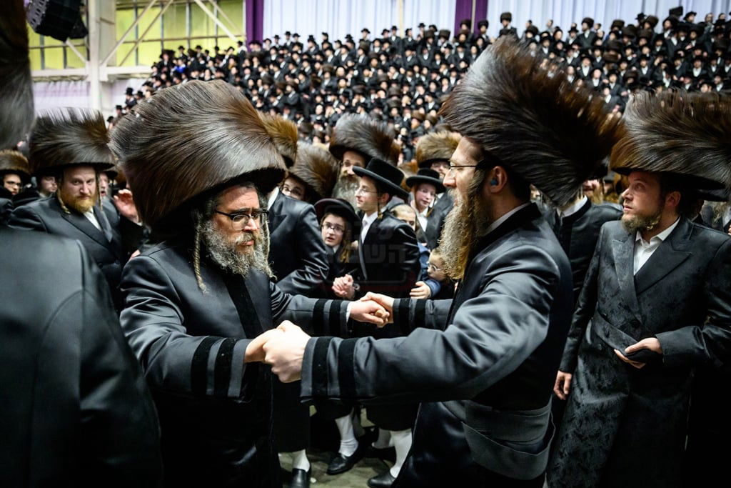 שמחת נישואי נינתו הראשונה של האדמו"ר מסאטמר