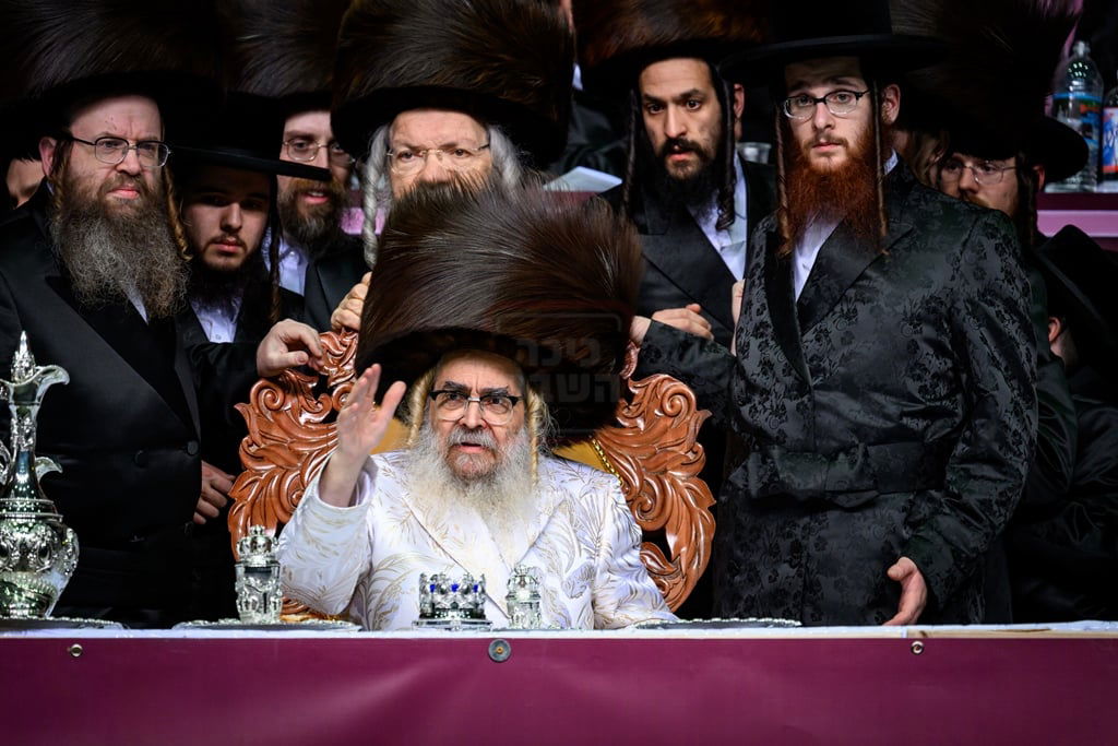 שמחת נישואי נינתו הראשונה של האדמו"ר מסאטמר