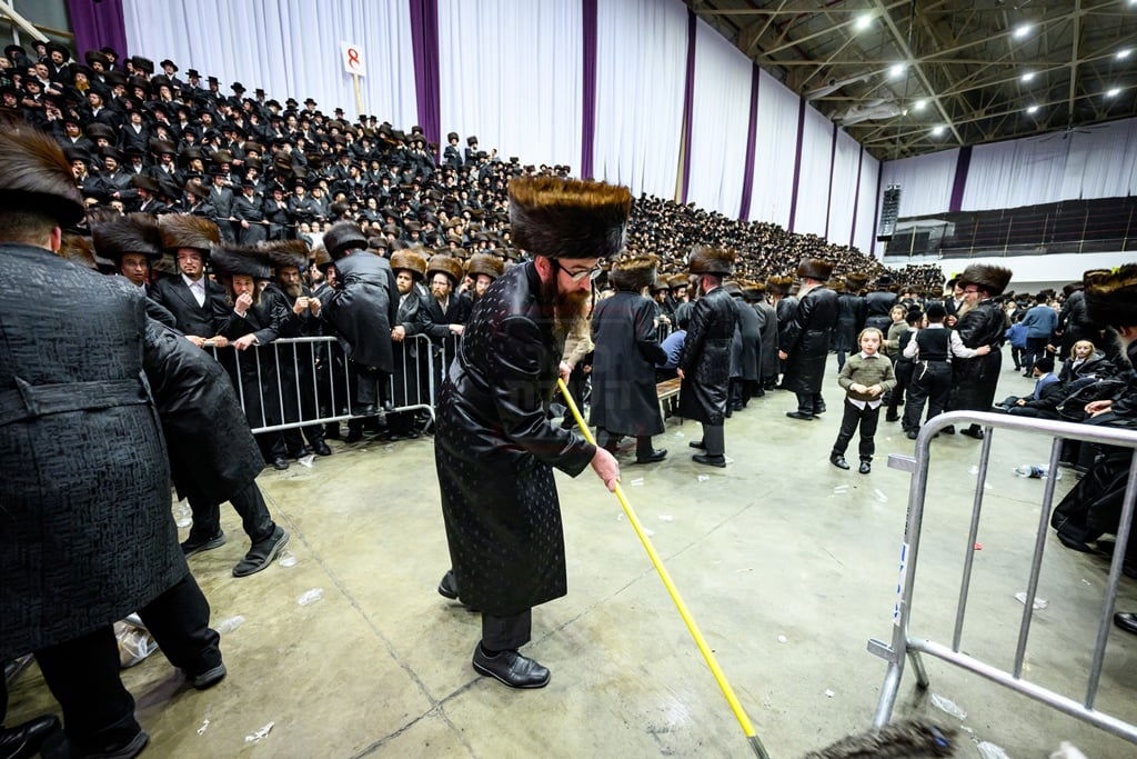 שמחת נישואי נינתו הראשונה של האדמו"ר מסאטמר