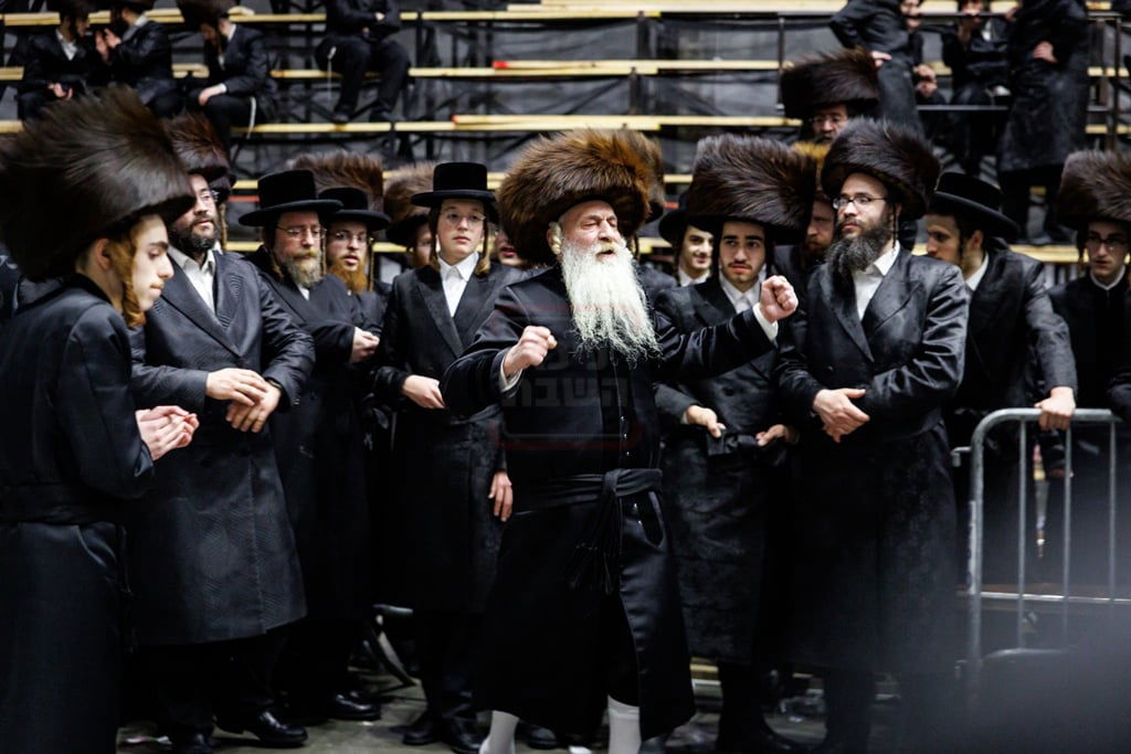 שמחת נישואי נינתו הראשונה של האדמו"ר מסאטמר