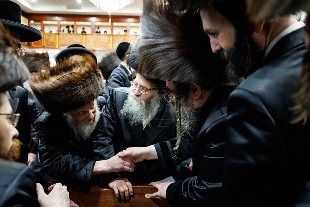 שמחת נישואי נינתו הראשונה של האדמו"ר מסאטמר