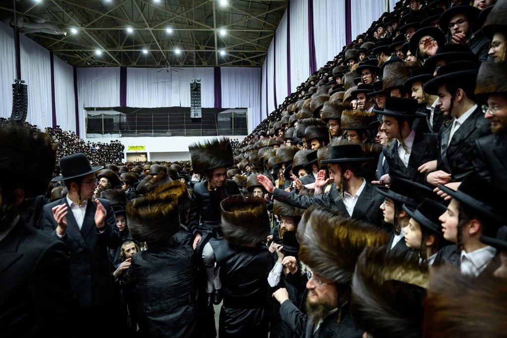 שמחת נישואי נינתו הראשונה של האדמו"ר מסאטמר