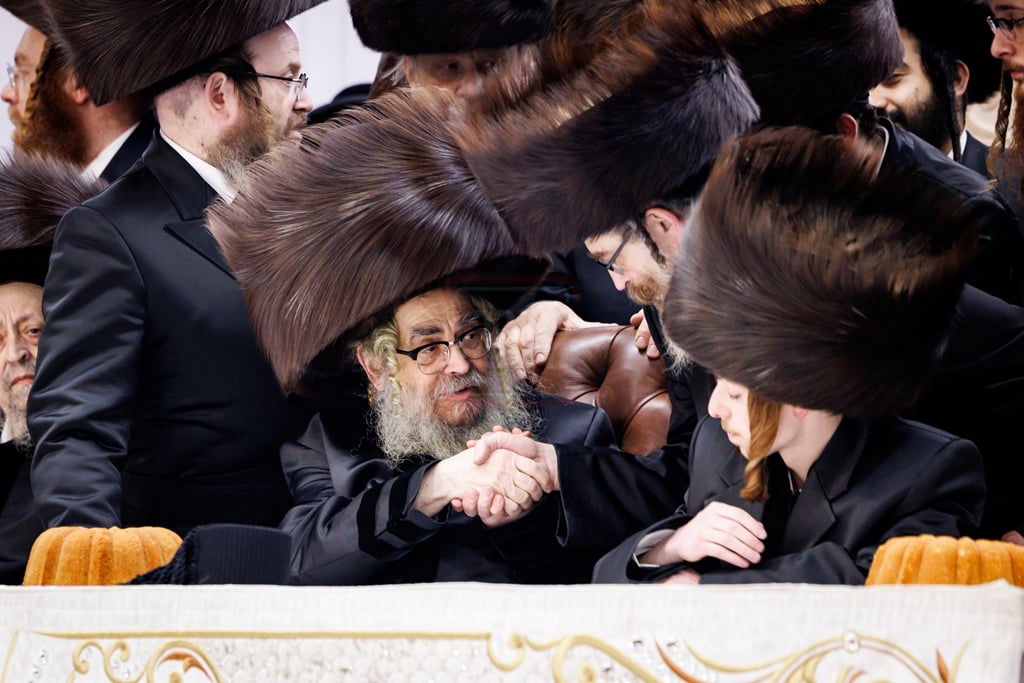 שמחת נישואי נינתו הראשונה של האדמו"ר מסאטמר