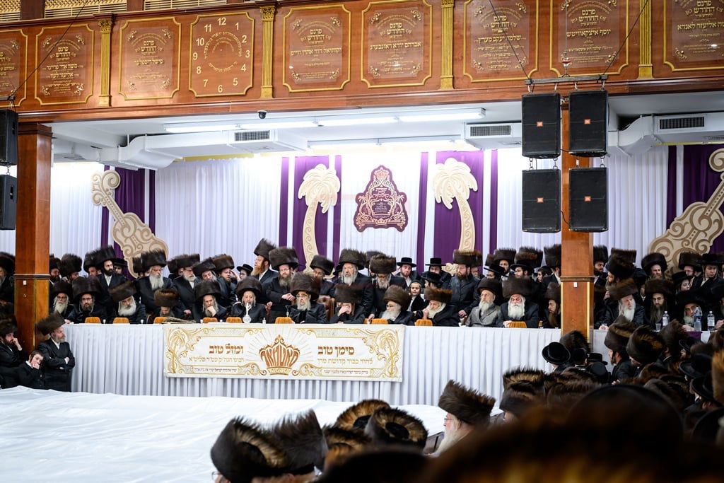 שמחת נישואי נינתו הראשונה של האדמו"ר מסאטמר