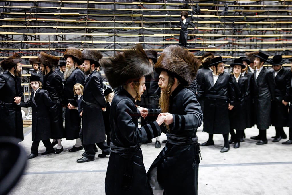 שמחת נישואי נינתו הראשונה של האדמו"ר מסאטמר