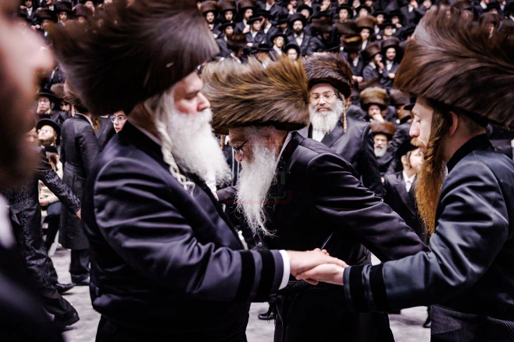 שמחת נישואי נינתו הראשונה של האדמו"ר מסאטמר