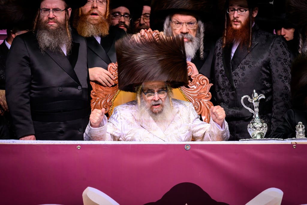 שמחת נישואי נינתו הראשונה של האדמו"ר מסאטמר