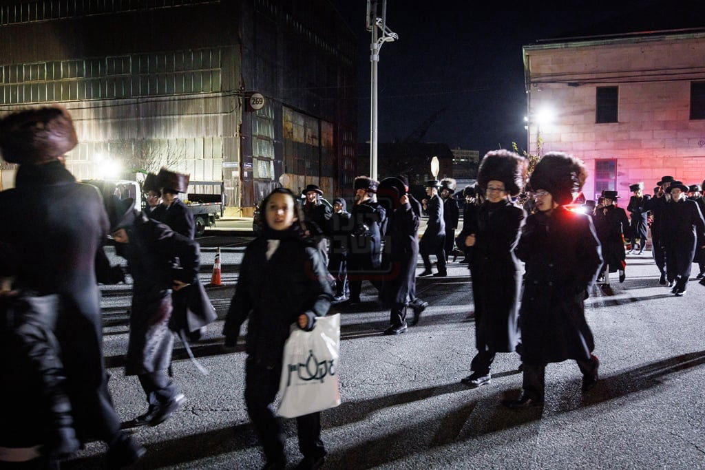 שמחת נישואי נינתו הראשונה של האדמו"ר מסאטמר