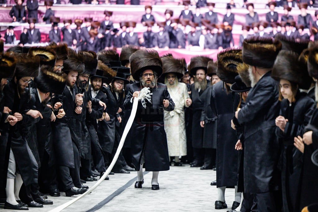 שמחת נישואי נינתו הראשונה של האדמו"ר מסאטמר