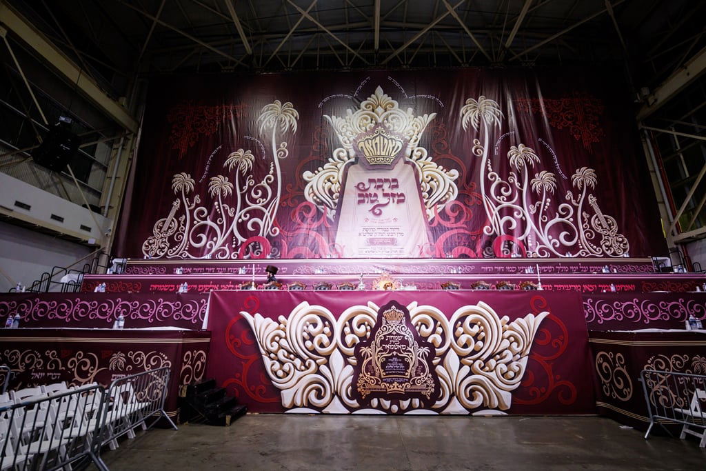 שמחת נישואי נינתו הראשונה של האדמו"ר מסאטמר