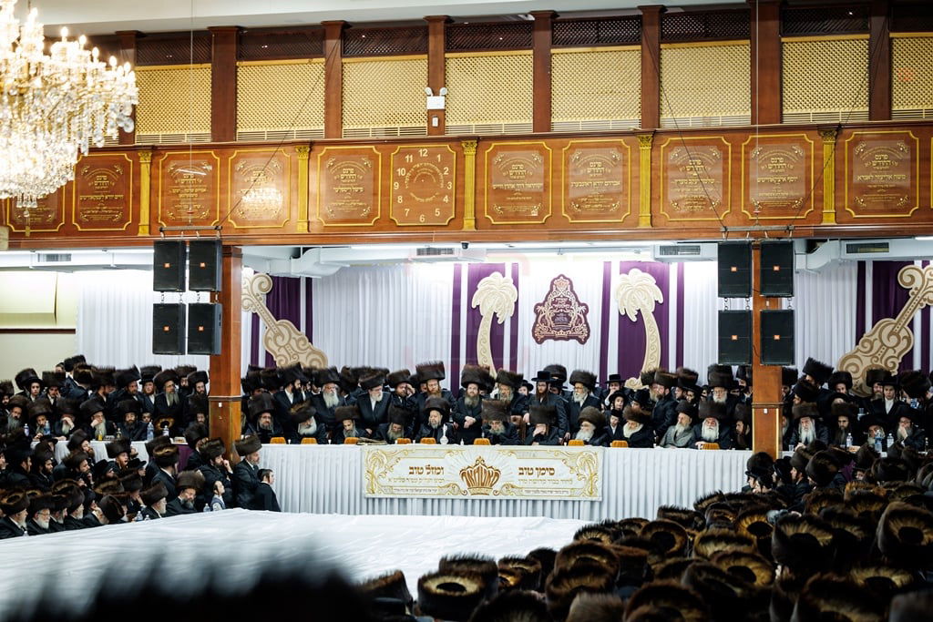 שמחת נישואי נינתו הראשונה של האדמו"ר מסאטמר