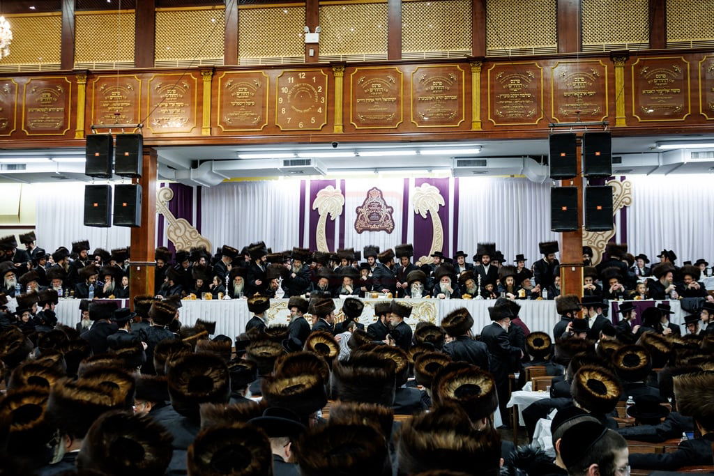 שמחת נישואי נינתו הראשונה של האדמו"ר מסאטמר