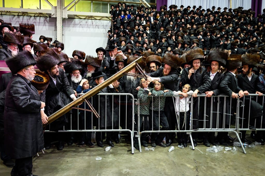 שמחת נישואי נינתו הראשונה של האדמו"ר מסאטמר